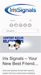 Mobile Screenshot of irissignals.com